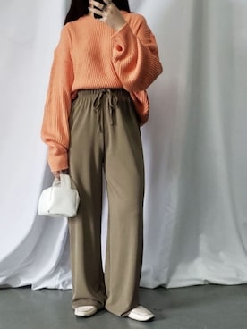 me+emselectさん（レディース・154cm）の秋コーディネート