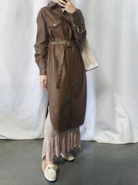 me+emselectさん（レディース・154cm）の秋コーディネート
