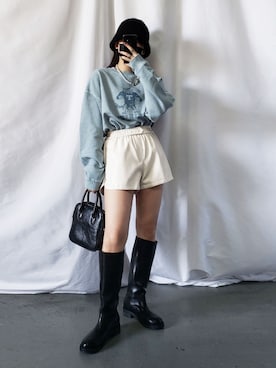 me+emselectさん（レディース・154cm）の冬コーディネート