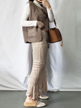 me+emselectさん（レディース・154cm）の秋コーディネート