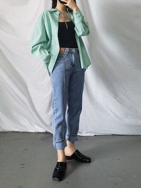 me+emselectさん（レディース・154cm）の春コーディネート