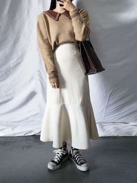 me+emselectさん（レディース・154cm）の冬コーディネート