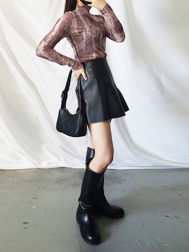 me+emselectさん（レディース・154cm）の春コーディネート