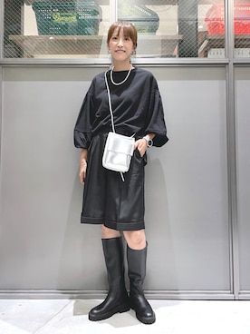 M I N Oさん（レディース・165cm）の秋コーディネート