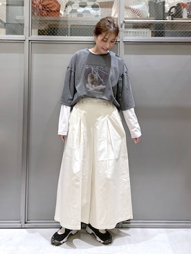 M I N Oさん（レディース・165cm）の春コーディネート