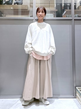 「体型カバー」｜M I N Oさん（レディース・165cm）の秋コーディネート