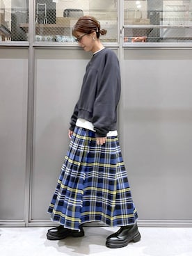 M I N Oさん（レディース・165cm）の秋コーディネート