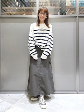 M I N Oさん（レディース・165cm）の夏コーディネート