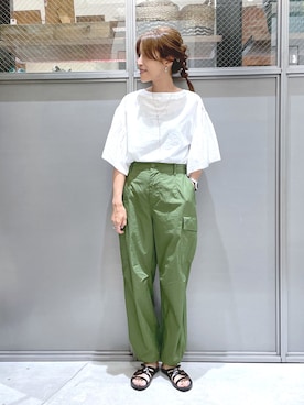 M I N Oさん（レディース・165cm）の夏コーディネート