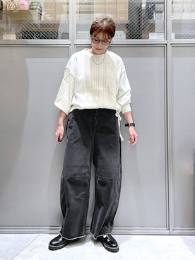 「秋コーデ」｜「アイテム（その他シューズ）」を使った、M I N Oさん（レディース・165cm）の秋コーディネート