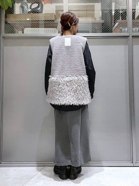 「アイテム（アナログ腕時計）」を使った、M I N Oさん（レディース・165cm）の秋コーディネート