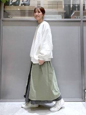 「アイテム（アナログ腕時計）」を使った、M I N Oさん（レディース・165cm）の秋コーディネート