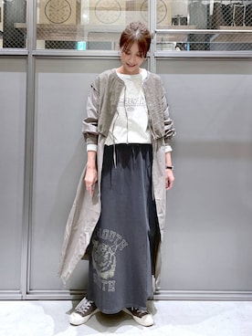 M I N Oさん（レディース・165cm）の春コーディネート