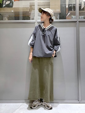 「アイテム（アナログ腕時計）」を使った、M I N Oさん（レディース・165cm）の秋コーディネート