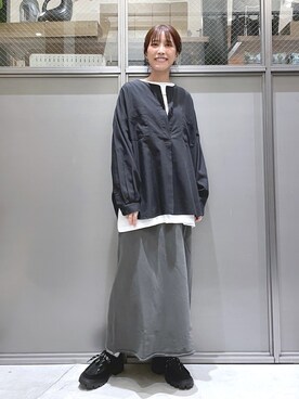 「大人可愛い、秋」｜M I N Oさん（レディース・165cm）の秋コーディネート