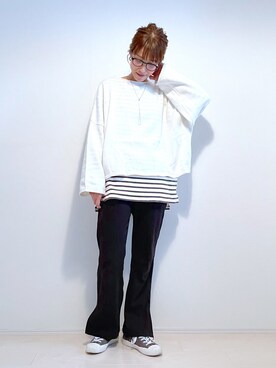 M I N Oさん（レディース・165cm）の冬コーディネート