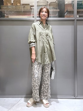 M I N Oさん（レディース・165cm）の夏コーディネート