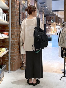 「アイテム（腕時計、グレー系）」を使った、M I N Oさん（レディース・165cm）の夏コーディネート