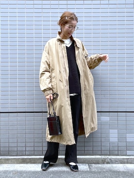 M I N Oさん（レディース・165cm）の秋コーディネート