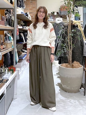 M I N Oさん（レディース・165cm）の冬コーディネート