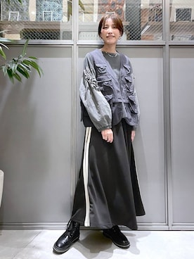 M I N Oさん（レディース・165cm）の冬コーディネート