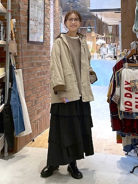 M I N Oさん（レディース・165cm）の秋コーディネート