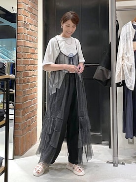 「アイテム（腕時計）」を使った、M I N Oさん（レディース・165cm）の夏コーディネート