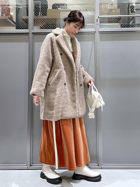 M I N Oさん（レディース・165cm）の冬コーディネート