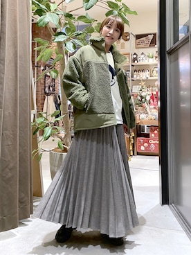 M I N Oさん（レディース・165cm）の冬コーディネート