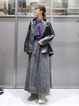 M I N Oさん（レディース・165cm）の秋コーディネート