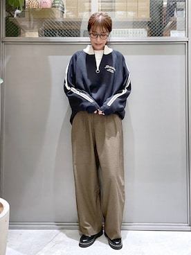 「アイテム（その他シューズ）」を使った、M I N Oさん（レディース・165cm）の秋コーディネート