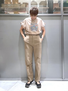 M I N Oさん（レディース・165cm）の夏コーディネート