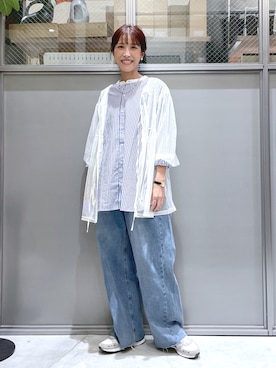 「アイテム（アナログ腕時計）」を使った、M I N Oさん（レディース・165cm）の秋コーディネート