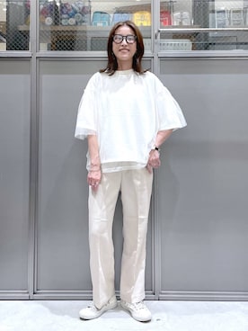 「アイテム（その他トップス）」を使った、M I N Oさん（レディース・165cm）の春コーディネート