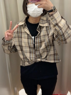 「アイテム（トップス）」を使った、ふにゃもらけさん（レディース）の秋コーディネート