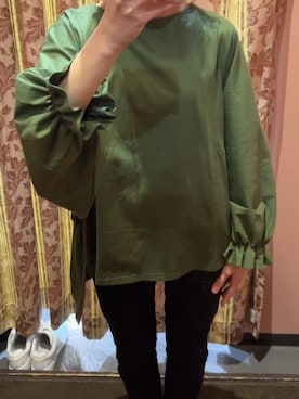 「axes femme（アクシーズファム）のアイテム（Tシャツ/カットソー）」を使った、ふにゃもらけさん（レディース・150cm）の春コーディネート