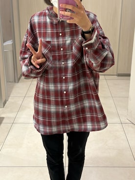 「アイテム（トップス）」を使った、ふにゃもらけさん（レディース）の秋コーディネート