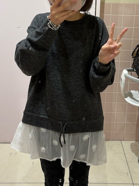 「アイテム（チュニック）」を使った、ふにゃもらけさん（レディース）の秋コーディネート