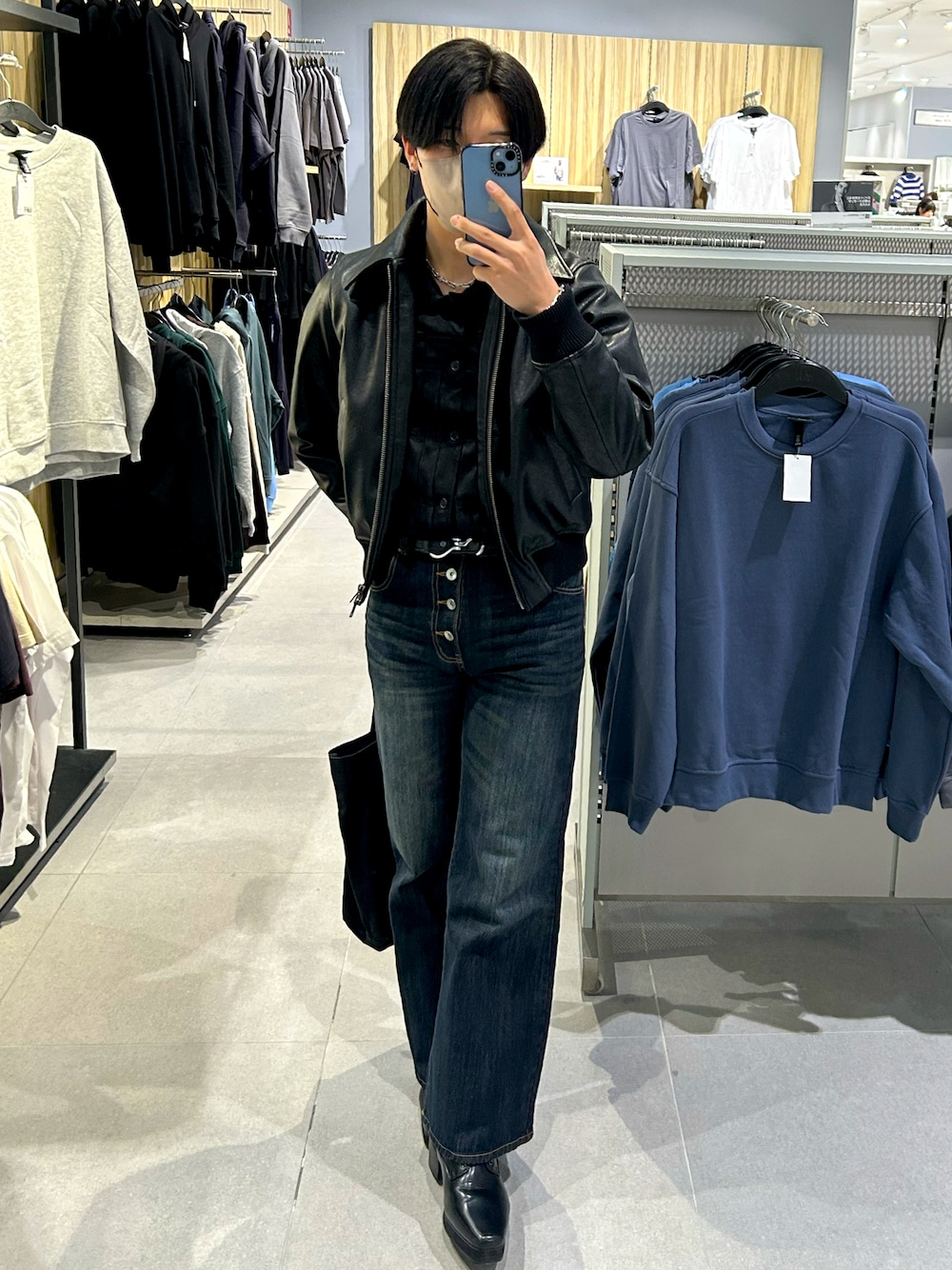 CLEL】Deep Texture Blouson / ディープテクスチャーブルゾンを使った