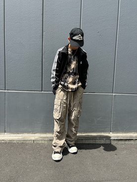 「Needles（ニードルス）のアイテム（ジャケット/アウター）」を使った、海沙樹さん（メンズ・171cm）の夏コーディネート
