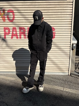 「Needles（ニードルス）のアイテム（ジャケット/アウター）」を使った、海沙樹さん（メンズ・171cm）の冬コーディネート
