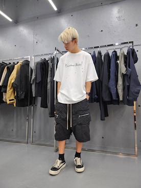 「SOMEIT（サミット）のアイテム」を使った、海沙樹さん（メンズ・171cm）の春コーディネート