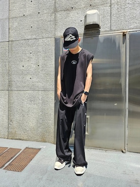 海沙樹さん(メンズ・171cm)の夏コーディネート