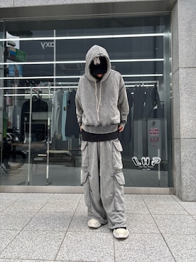 「L.H.P（エルエイチピー）のアイテム」を使った、海沙樹さん（メンズ・171cm）の秋コーディネート