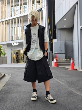 海沙樹さん（メンズ・171cm）の春コーディネート