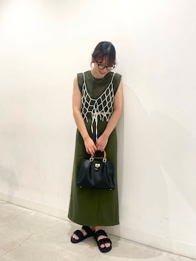 「アイテム（その他小物）」を使った、ひなちさん（レディース・164cm）の夏コーディネート