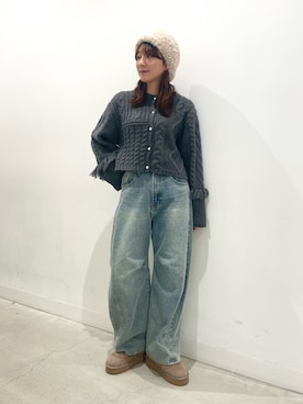 「SENSEOFPLACE」｜ひなちさん（レディース・164cm）の冬コーディネート