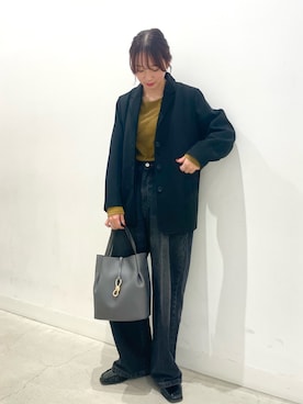 ひなちさん（骨格ナチュラル・レディース・164cm）の秋コーディネート