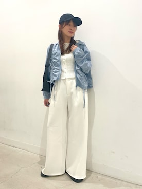 ひなちさん（レディース・164cm）の春コーディネート