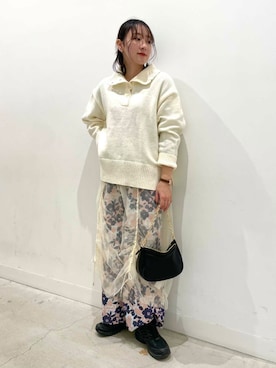 ひなちさん（レディース・164cm）の冬コーディネート